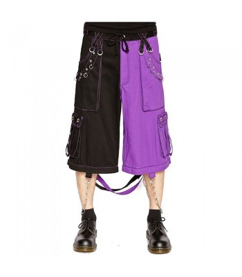 Men Bondage Trouser Punk Rock Transformer Purple Baggy Trouser (2025)